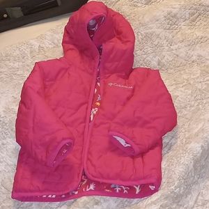 Baby girl Columbia jacket
